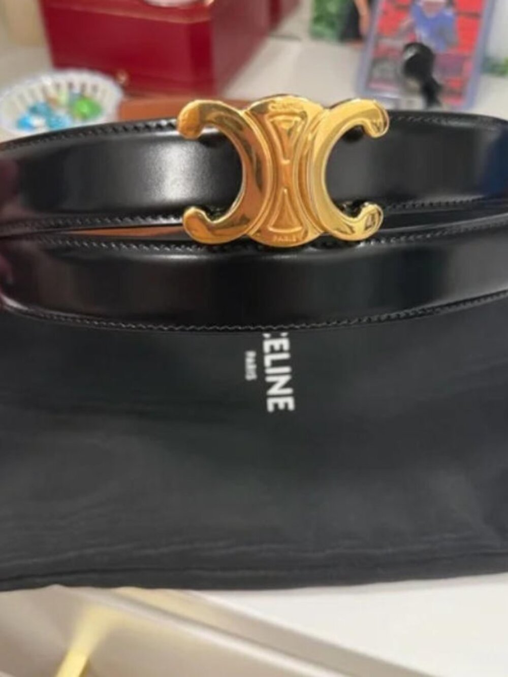 CELINE Double-sided belt - Picture 5 of 5